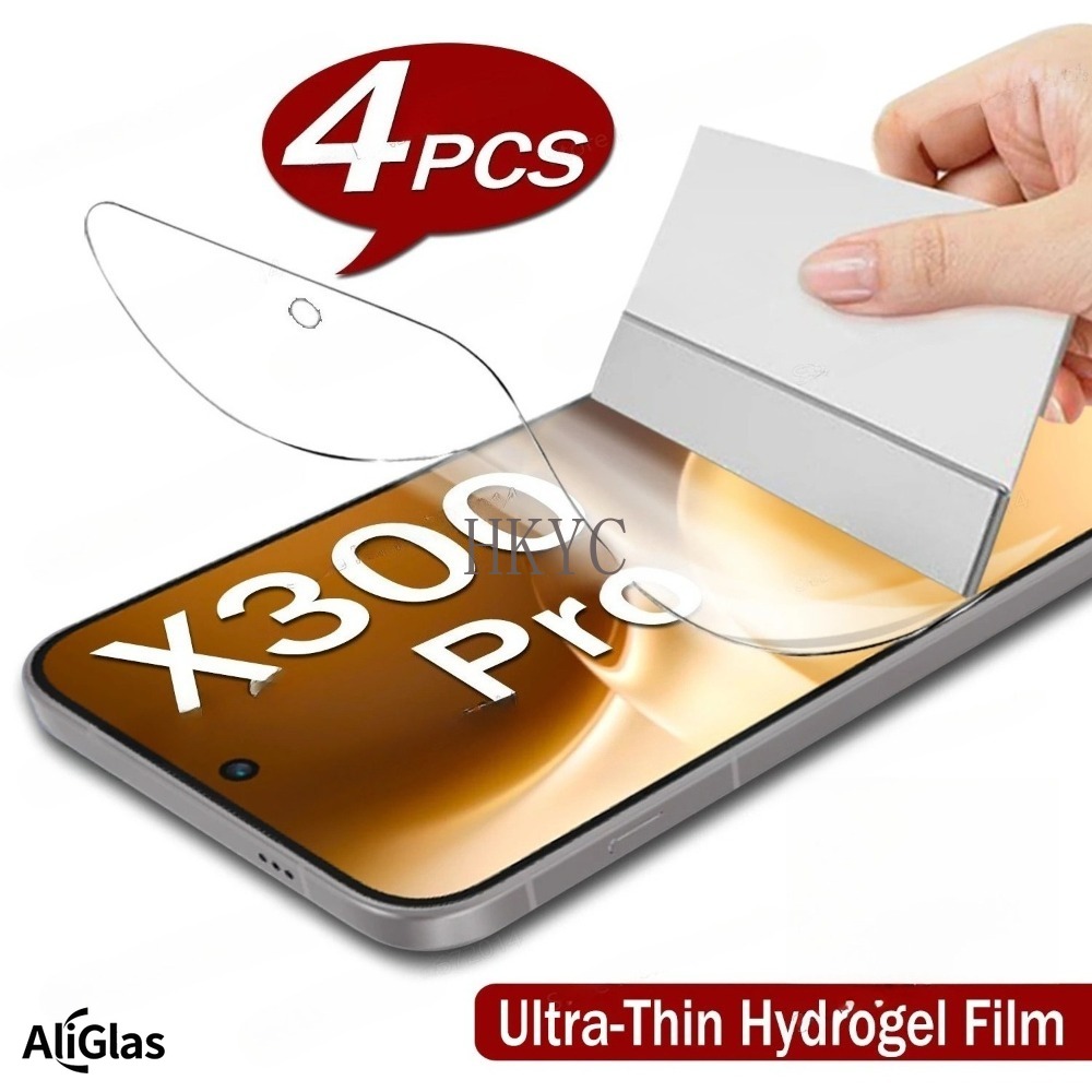 Vivo X200 - 4PCS HD ไฮโดรเจลฟิล์มสำหรับ VIVO X300 X200