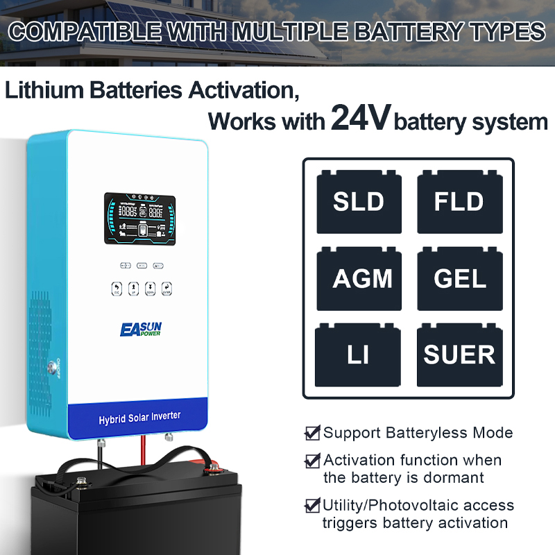 อินเวอร์เตอร์ EASUN POWER 4KW  - Solar Powered Charger บทวิจารณ์และราคา