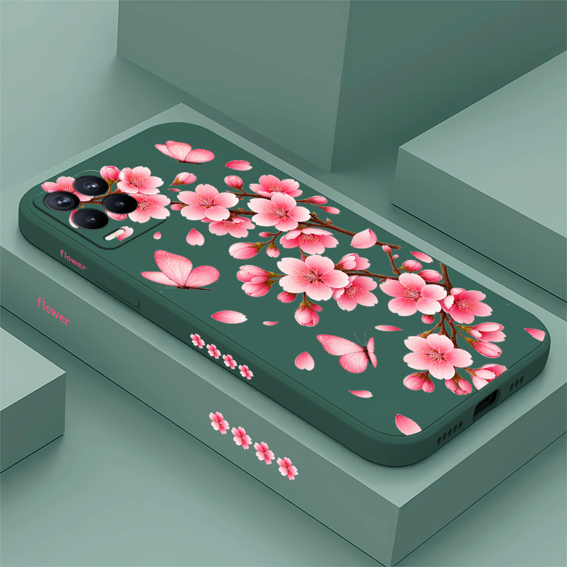 เคสโทรศัพท์ลายดอกไม้สีชมพู สำห - Realme Note 50 บทวิจารณ์และราคา