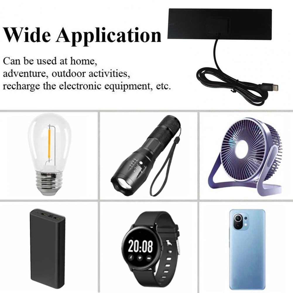 พาวเวอร์แบงค์แผงโซลาร์เซลล์แบบ - Solar Powered Charger บทวิจารณ์และราคา