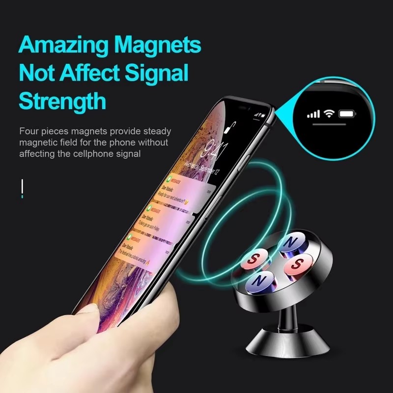 ที่ยึดโทรศัพท์ในรถยนต์แบบแม่เห - Useful Electronic Gadgets บทวิจารณ์และราคา