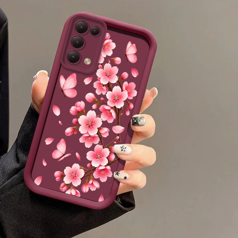 เคสโทรศัพท์ลายดอกไม้สีชมพู สำห - Realme Note 50 บทวิจารณ์และราคา